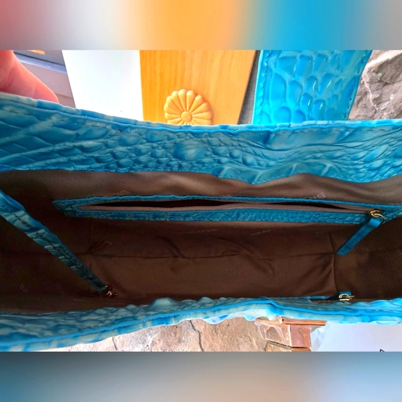 Brahmin Fallon Tropic Blue Melbourne NWT - Picture 3 of 5